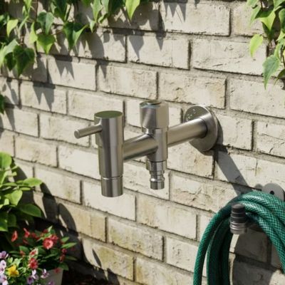 Robinet Double Sortie | Inox Duo