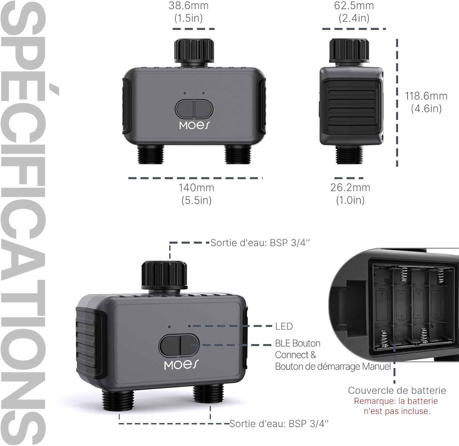 Arroseur de Jardin - RainSense™ - Innovation Jardin