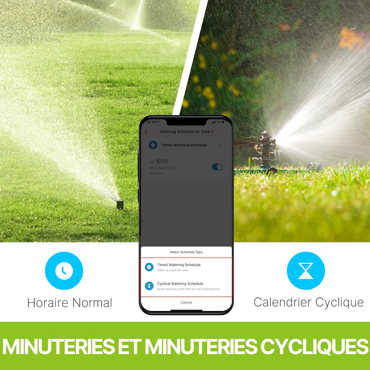 Arroseur de Jardin - RainSense™ - Innovation Jardin