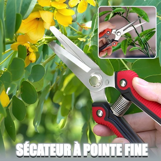 SECATEUR | A POINTE FINE - Fleur de Lame™ - Innovation Jardin