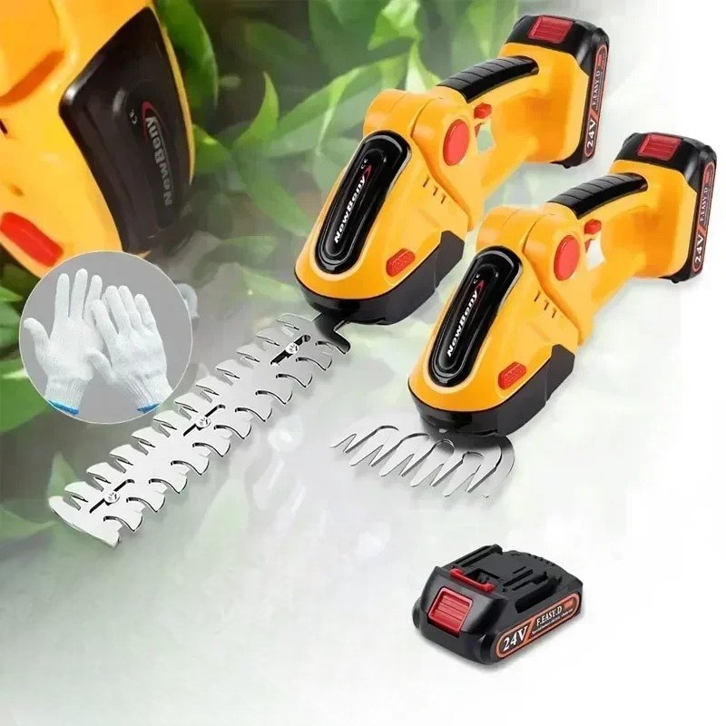 Tondeuse à Gazon - ElectricHedgeTrimmer™ - Jaune - Innovation Jardin