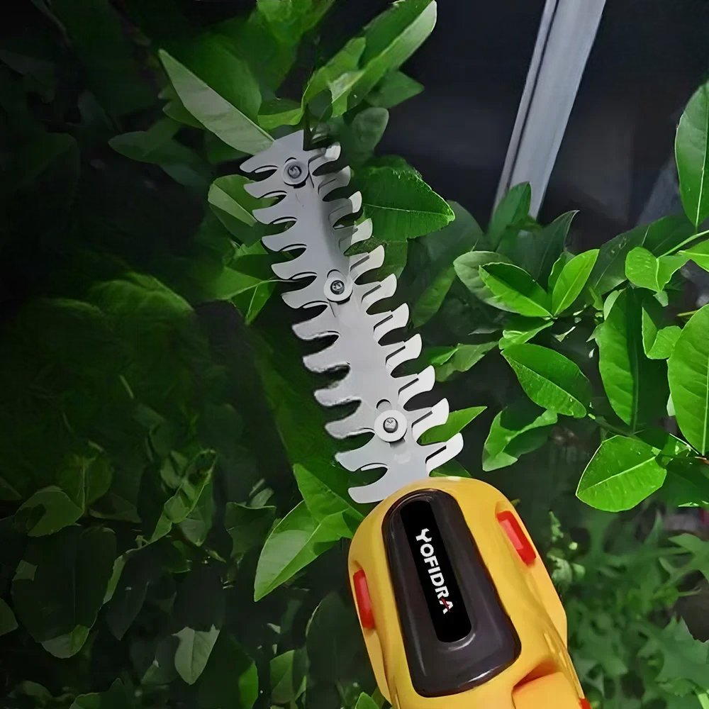 Tondeuse à Gazon - ElectricHedgeTrimmer™ - Jaune - Innovation Jardin