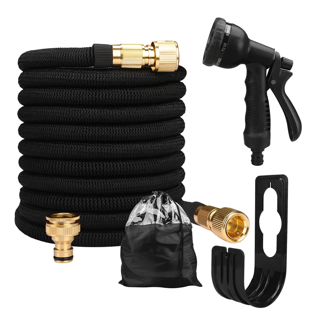 Tuyau Arrosage Extensible - HydroStretch™ - Innovation Jardin